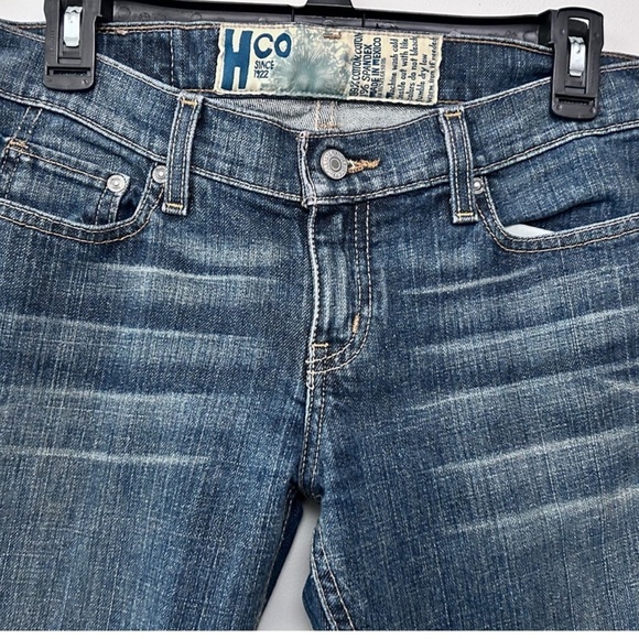 Hollister Denim - Hollister super low rise bootcut jeans. Size 5R. Blue